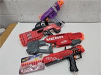 Nice Lot of NERF Guns Some Ammo See Pics