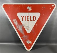 YIELD Metal Road Sign