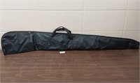 Black Leather rifle case