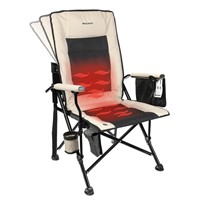 REALEAD Heated Camping Chairs - Fully Padded - Hea