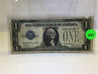 1928-A $1 Funny Back Silver Certificate in holder