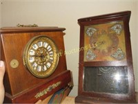 2 vintage clocks