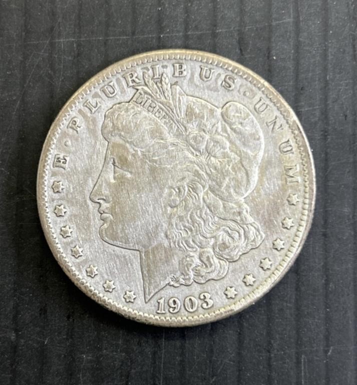1903-S US Morgan Silver Dollar
