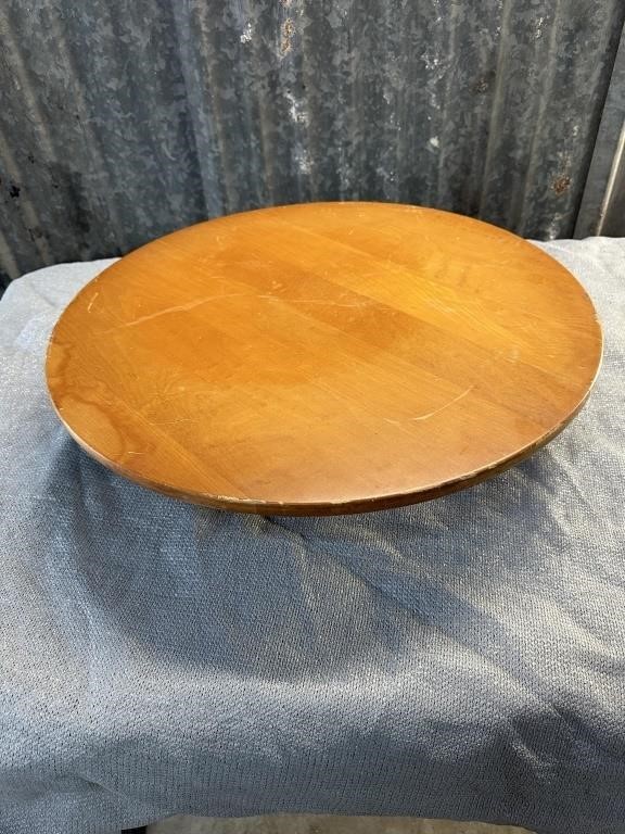 Oak lazy Susan