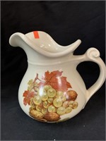 7.5 “ MCCOY POTTERY PITCHER W/ DECAL