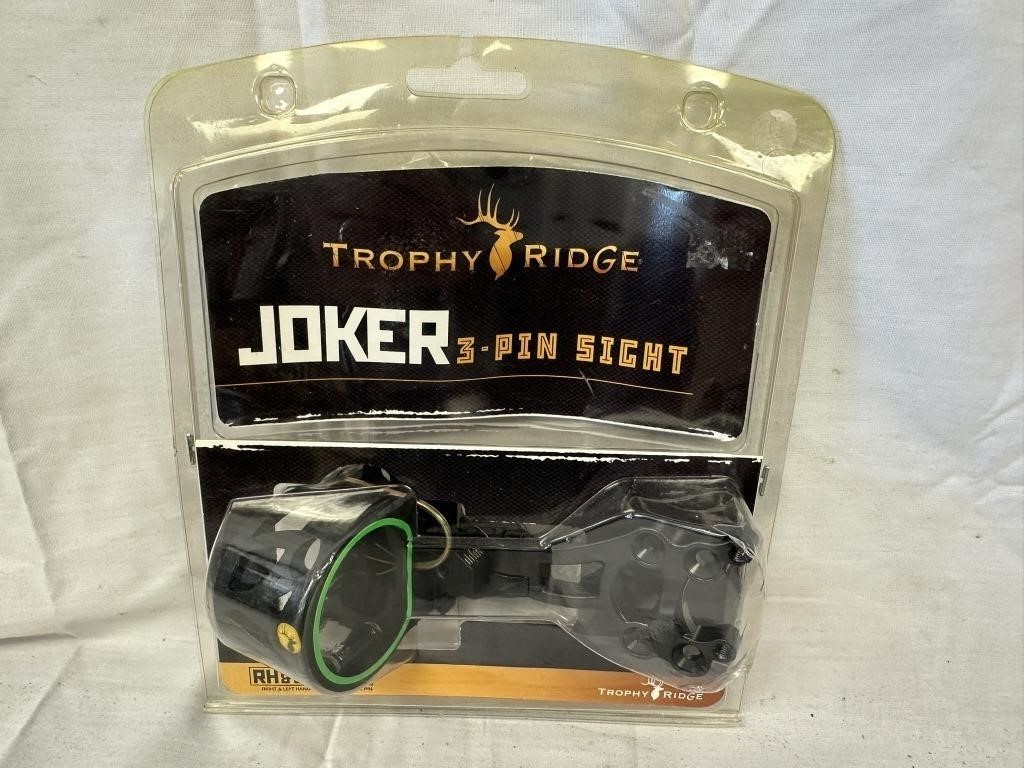 NEW Trophy Ridge Joker  3 Pin Bow Sight