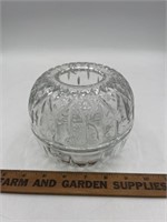 Vintage HOMCO Faceted Glass Globe Fairy Light Tea