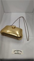 Vintage la regale gold evening bag/clutch