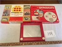 3 games--Etch-a-Sketch; Spirograph and The