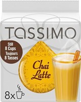 SEALED-Tassimo Chai Tea Latte