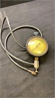 Vintage Fuel Pump Tester Gauge