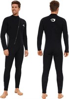 Owntop 5mm Neoprene Wetsuit for Men - Large