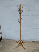 Wood Coat Rack