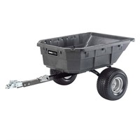 15 cu. Ft. 1250 lb. Capacity Poly Swivel ATV Cart