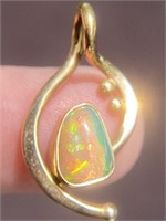 Rock, Crystal, Natural, Jewelry, Pendant, Gold, Op