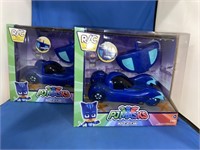 (2) PJ MASKS R/C CAT CAR