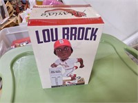 Lou Brock career stolen bases bobblehead