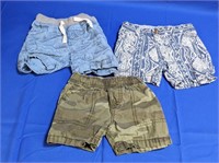 (3) 12 mo. Assorted Shorts