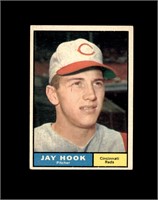 1961 Topps #162 Jay Hook EX to EX-MT+