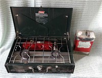 Coleman portable grill and Coleman fuel