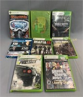 (8) Xbox 360 games, Jeux pour Xbox 360