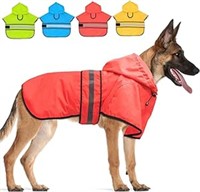 Candofly Dog Raincoat Hooded Poncho - Adjustable