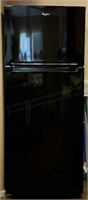 Whirlpool 18 Ft.³ Top Freezer Refrigerator - Black