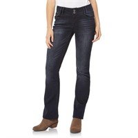 $35  WallFlower Women's Mid-Rise Bootcut Jeans