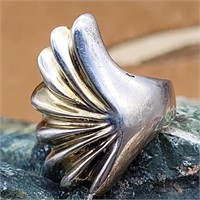 925 MEXICAN SILVER RING SZ 6