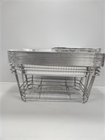 Chafing Dish Racks, Aluminum Pans