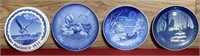Blue royal/Copenhagen commemorative plates