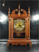 Vintage West German , Wind Up Mantle Clock W/