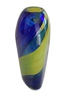 Kosta Boda Anna Ehrner Signed Art Glass Vase