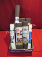 New Shelf Liner Various Sizes & Styles 7pc lot