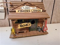 Fishing Lodge Birdhouse