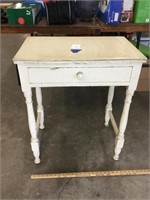 Country French style one drawer table