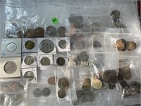 VERY LARGE LOT OF FOREIGN COIGNS (NOTES)