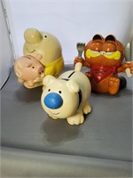 Vintage Ziggy, Garfield and Fuzz Banks