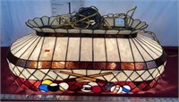 Stained Glass Lamp Shade, Pool Theme