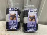 2 - Mens Medium Rise Briefs XL