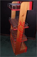 Coca Cola Adervertising Store Display Rack Shelf