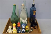 Decorative Bottles and Candles