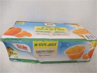 "As Is" 20-Pk Dole Mandarin Oranges, 107ml