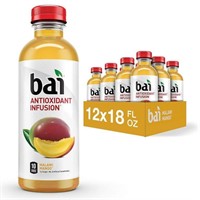 Bai Flavored Water, Malawi Mango, 18 Fl, 12 PK