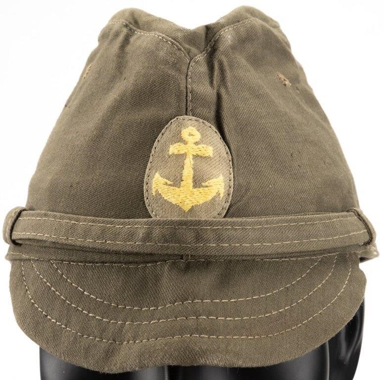 WWII Japanese Marine Landing Force Field Cap