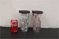 Two 24oz Tervis Cherry Blossom & Dogwood Tumblers