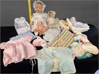 Lot Antique Dolls Clothes & MORE