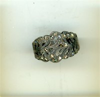 Sterling Marcasite Ring S8