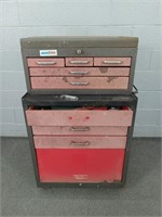 8 Drawer Tool Chest  W Tools & Keys Snap-on & More