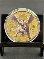 Flying Tiger Colorized Novelty Coin